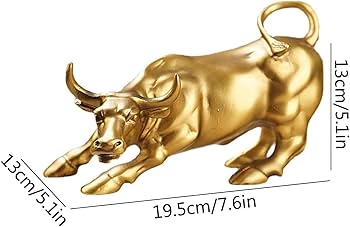 ヒマラヤ水晶　彫刻品　雄牛 romando_mn0041